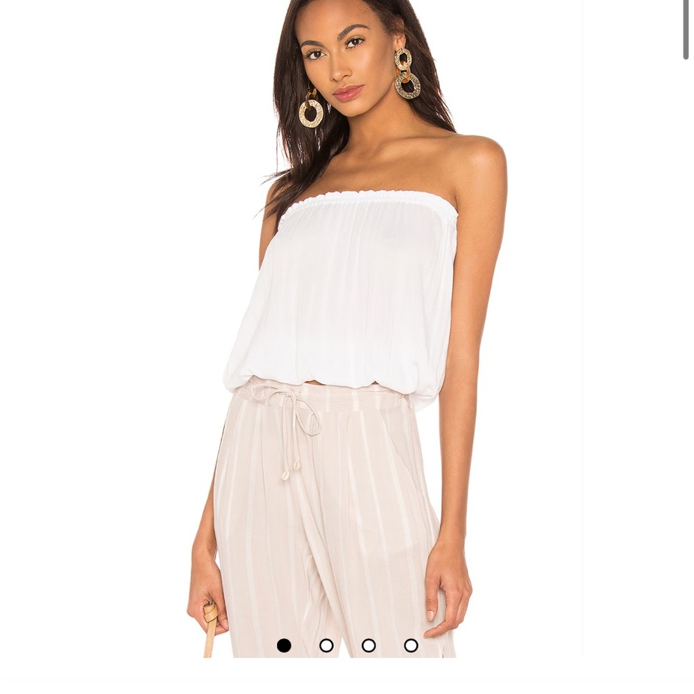 Indah Gemma Top White worn once